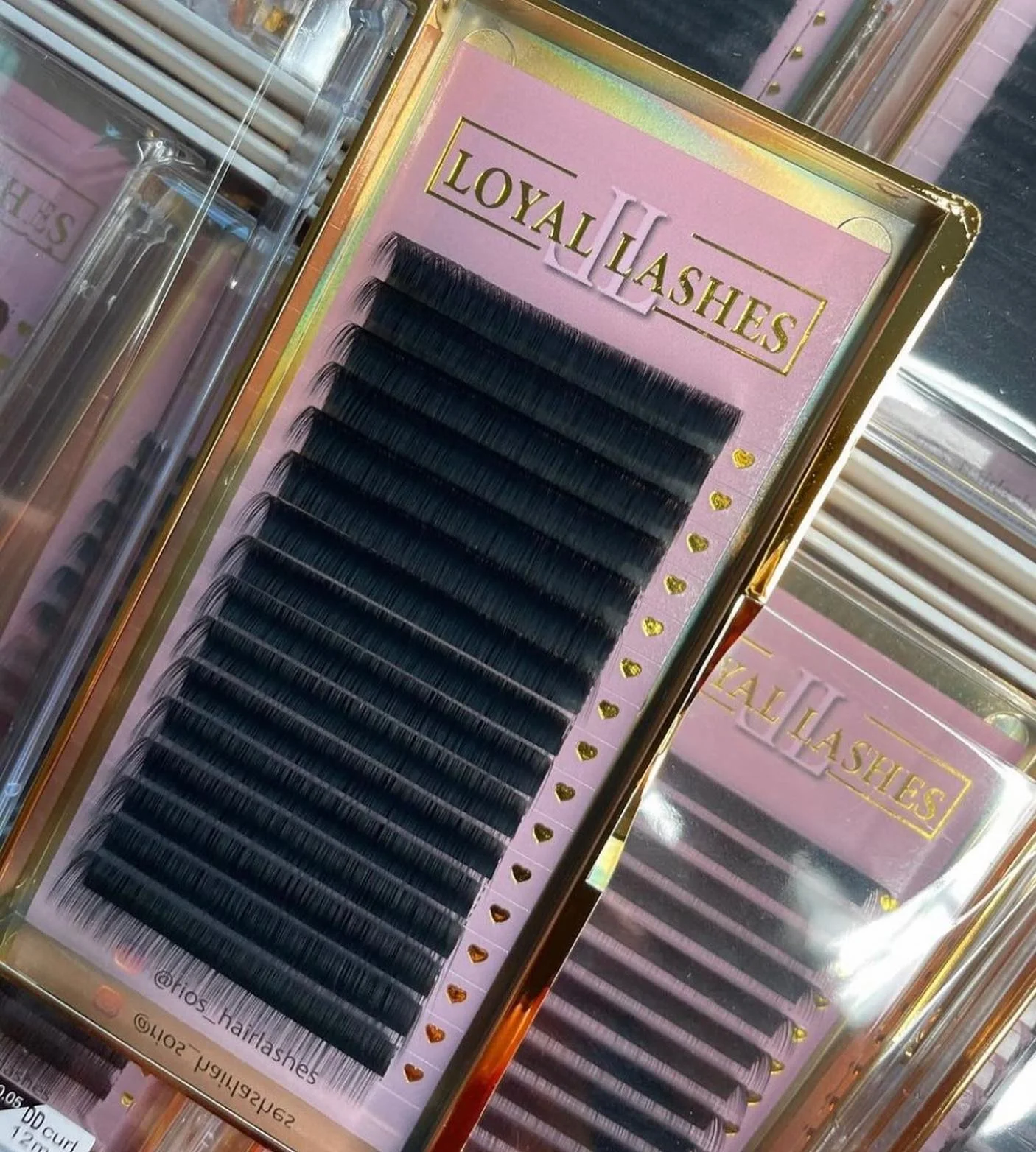 Russian Volume lashes D curl